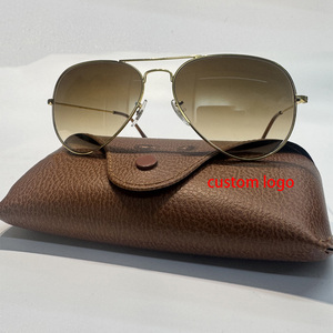 แว่นกันแดดดีไซน์เนอร์คุณภาพสูง UV400 แบรนด์ดัง ดีไซน์แบบ Double Bridge  รับสกรีนโลโก้ แว่นกันแดดโพลาไรซ์ - Product Image 1