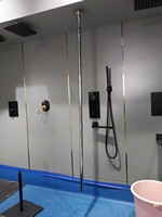 Mélangeurs de lavabo à levier unique pour salle de bains d'hôtel
