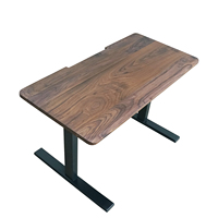 Vente en gros Bureau de jeu moderne pour la maison Dessus de table en noyer noir de haute qualité avec Live Edge Conception OEM personnalisée pour le bureau