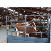 Paneles de Acero Galvanizado de Alta Resistencia para Ganado y Caballos, Cercas Metálicas Portátiles para Ranchos Australianos, Venta al Por Mayor