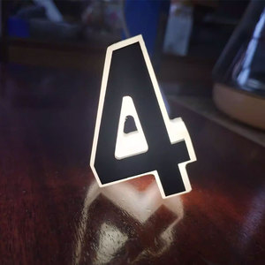 Letras y Números Luminosos para Placas de Puerta, Alimentados por Energía Solar para Exteriores - Product Image 3