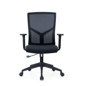Chaise de bureau de vente directe d'usine avec appui-tête chaise d'ordinateur à domicile chaises de personnel en maille conférence pivotante livraison d'échantillon gratuit