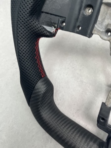 Volante Personalizado de Fibra de Carbono Real para Subaru WRX STI 2015 2016 2017 2018 <span class=keywords><strong>2019</strong></span> 2020 - Product Image 2