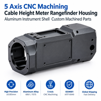 Casing Instrumen Aluminium Pengukur Ketinggian Kabel Mesin CNC 5 Axis, Suku Cadang Mesin Kustom