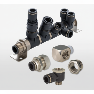 ชิ้นส่วนนิวเมติกบล็อกหลัก MHS14ของ Pisco (ท่อร่วมอากาศ) - Product Image 1