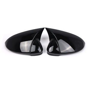 Carcasas de Espejo Retrovisor para Volkswagen Golf 8, Juego Completo de Plástico ABS, Estilo Cuerno de Toro, 2020-2024 - Product Image 1