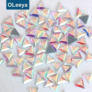 Piedras de Cristal Termoadhesivas de Alta Reflexión y Pegamento Fuerte, Forma Rectangular de 2.5*5mm, Estilo Austriaco, en Oferta - Product Image 5