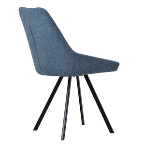 Chaises de salle à manger scandinaves élégantes en blanc et gris doré, design <span class=keywords><strong>beige</strong></span> et noir, pour table à manger - Product Image 4