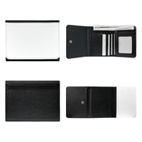 Dompet Pria Kulit PU Lipat Tiga Modern 12*2*9.5CM untuk Acara Ulang Tahun