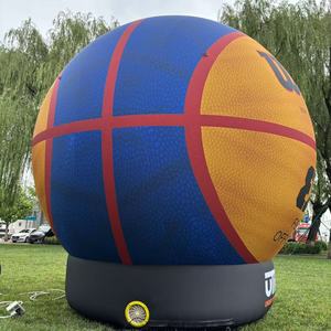 Pallone da Basket Gonfiabile Gigante Impermeabile Ermetico con Logo Personalizzato all'Ingrosso, di Facile Installazione e Tipo Palloncino - Product Image 5
