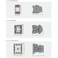 Contactor Magnético de CA Original HUYU CJX2-0910, 9A, 1NO, Contacto Auxiliar, Bobina AC220V 50Hz 3P, Contactor de Control de Motor