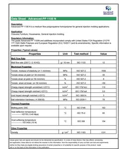 ฝาปิดเม็ดพลาสติก <span class=keywords><strong>PP</strong></span> เกรดบริสุทธิ์ MFI 12 1100N ไหลปานกลาง1100N MFI 12พอลิโพรพิลีน PPR homopolymer วัตถุดิบ - Product Image 6