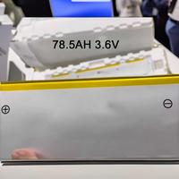 Batterie lithium-ion NMC 3.7V 78Ah, cellule Li-ion en pochette, capacités : 40Ah, 45Ah, 50.5Ah, 55.6Ah, 60Ah, 60.3Ah, 63Ah, 66Ah, 74.4Ah, 75Ah, 77.7Ah