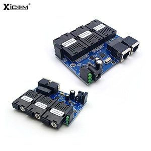 Xicom 3 Fiber 2 Electric Transceiver <b>Pcba</b> Board Optical Communication Motherboard MK-1032-20AB - Product Image 1