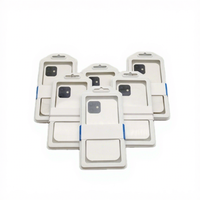 Boîtes d'emballage personnalisées de luxe faites à la main en carton gris biodégradable avec pelliculage mat pour étuis de téléphone