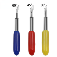 Cuchillas de repuesto de 30/45/60 grados para Cricut Plotter, cuchillas de corte de cuchillo para herramientas eléctricas, Plotter de corte
