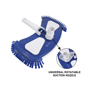Cabezal de Aspiradora para <span class=keywords><strong>Piscina</strong></span> de PVC de Alta Calidad con <span class=keywords><strong>Boquilla</strong></span> Giratoria y Cerdas Azules Resistentes para Limpiar la Suciedad del Fondo de la <span class=keywords><strong>Piscina</strong></span> - Product Image 4