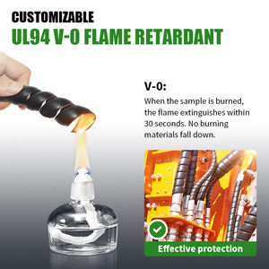 Hochwertige Verschleißfeste PP Hydraulikschlauch-Schutzhülle Spiralförmiger Baum-Schutz Spiral-Drahtummantelung - Product Image 2