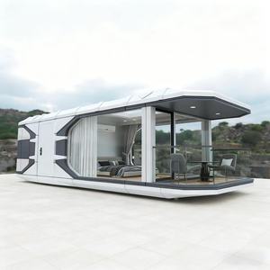 Sân sau văn phòng Pod vườn Pod tùy chỉnh nhà văn phòng đổ cách nhiệt văn phòng xây dựng khách sạn sẵn sàng thực hiện không gian viên nang nhà nhỏ - Product Image 2