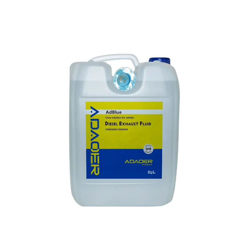 Solução adblue scr urea, 2022 grau urea 10l 20l 1 tonelada ad urea azul para o veículo sistema de tratamento do gás da cauda