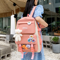 Marksman Venta caliente uso diario conjunto de mochila para niños impermeable duradero con cerrojo de cremallera lindo colorido con RFID