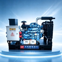 Groupe électrogène diesel à châssis ouvert Yuchai 24kW-200kW, triphasé, refroidi par eau, générateur industriel