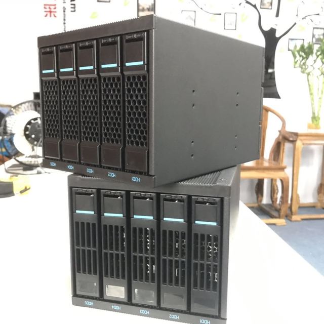 DAOHE DH3507 Hotswap 5Bay Network Storage Nas Lan 3.5"/2.5" Hdd Enclosure 226*128*148mm Server Chassis Pc Gaming Case