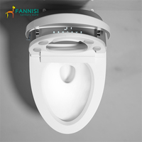 WC intelligent monobloc en porcelaine, électrique, à poser au sol, économique, pour sanitaires industriels
