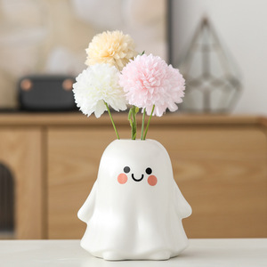 Florero de cerámica en forma de elfo bonito y creativo <span class=keywords><strong>para</strong></span> decoración de boda de cerámica de Halloween <span class=keywords><strong>para</strong></span> el hogar y la <span class=keywords><strong>Oficina</strong></span> - Product Image 2