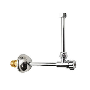 Grifo para cisterna de inodoro 3/8x10 cromado para suministro de agua del tanque del inodoro - Product Image 1