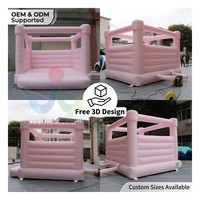 Château gonflable commercial pour mariage, best-seller, château gonflable blanc, maison gonflable à vendre