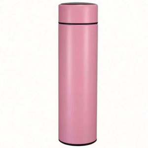 Bouteille d'eau intelligente en acier inoxydable à double paroi avec isolation sous vide personnalisée de 500 ml, affichage numérique de la température LED, personnalisable - Product Image 4