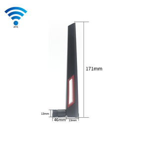 Antenne double bande 2.4G/5.8G Routeur Wifi externe Bâton de colle pliable Antenne 6dBi - Product Image 2