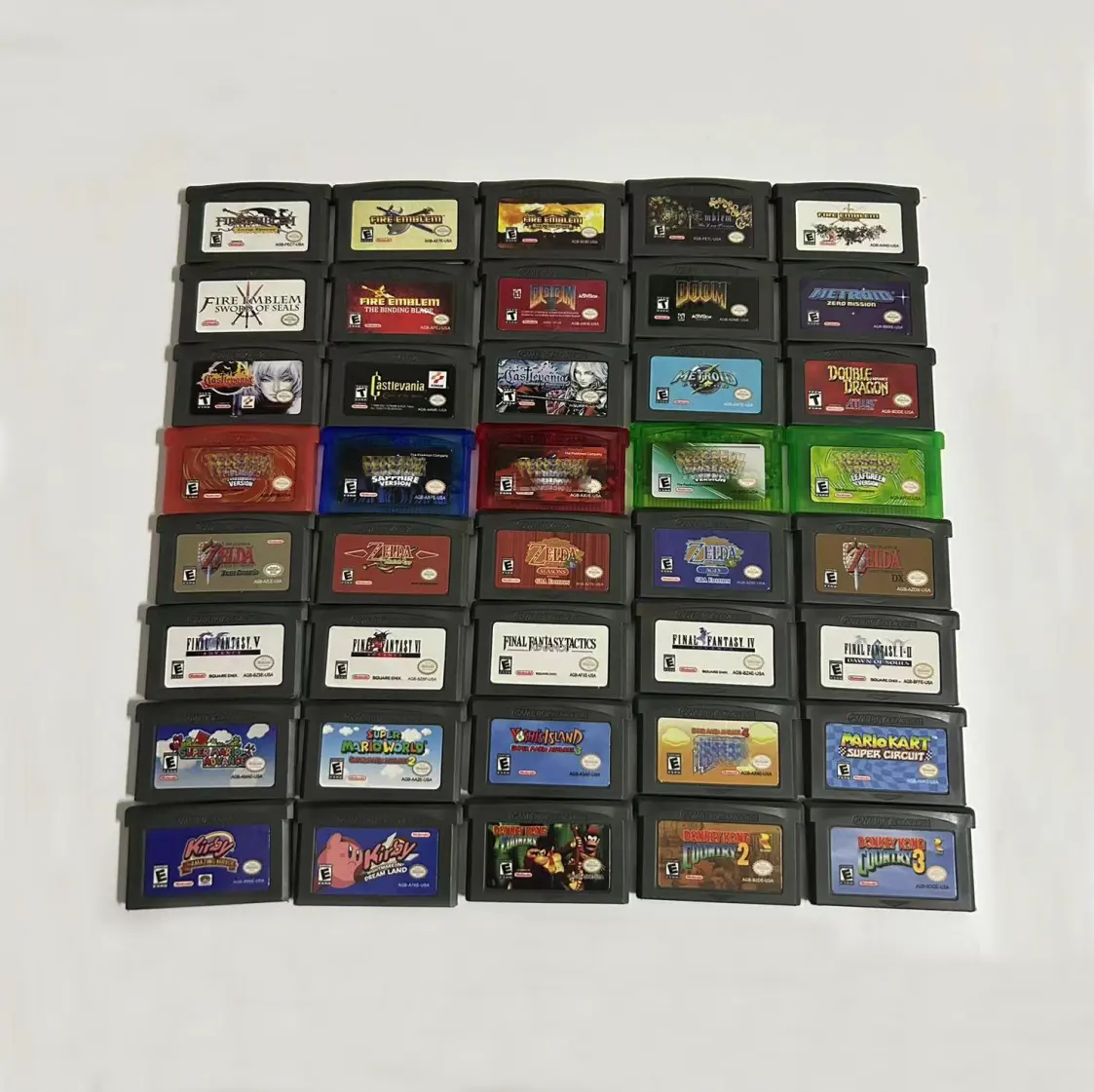 Pikmen Videogamekaarten Cartridge Voor Gameboy-Geavanceerde Sp-Games