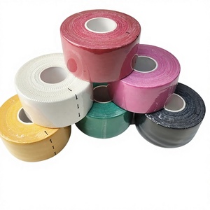 Cinta Deportiva de Algodón con Óxido de Zinc de 3.8cm, Tiras Rígidas para Deportes, Fitness, Escalada en Roca, <span class=keywords><strong>Vendas</strong></span> para Manos y Muñecas, Vendaje Adhesivo Fuerte de 13.7m - Product Image 2