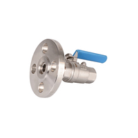 Vanne à boisseau sphérique manuelle en acier inoxydable SS316/SS304, 1000 psi, API6D, avec raccord femelle, étanchéité PTFE haute température, personnalisable OEM