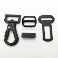 Mousqueton métallique personnalisé en alliage de zinc de 20mm 25mm mousqueton solide boucle à clip d'insertion d'étiquette pour sièges de voiture sacs à main gravés