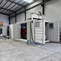 Grupo Electrógeno de Alta Productividad de 500kw 625kva, Trifásico, 4 Hilos, 400V, GNL, GNC, Gas Natural, Turbina de Gas BHKW CHP, Motor CUMMINS