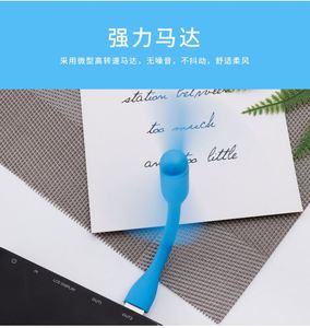 Wholesale Custom <b>Mini</b> USB Portable <b>Mini</b> Fan With LOGO Printing Small Fan for <b>Laptop</b> and Power Bank - Product Image 4