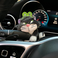 Accessoires mignons pour chat, décoration de clignotant et d'essuie-glace, ornements de voiture, cadeau parfait, nœud rose, bonnet de Noël, grenouille
