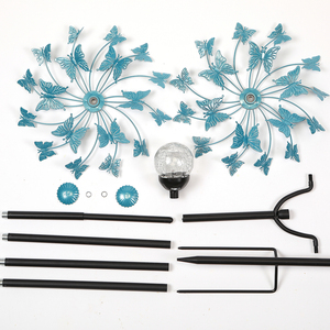 Woontop — toupie à <span class=keywords><strong>vent</strong></span> érotique, grand jardin d'extérieur, style nordique, en métal, avec support, vente en gros - Product Image 3