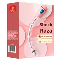 Produits sexuels pour adultes, plug anal vibrant en silicone liquide, perles de jardin arrière, jouet sexuel queue de renard, emballage en boîte de couleur, Ningbo