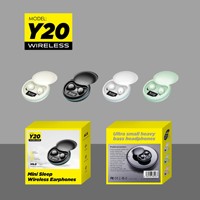 Nouveaux écouteurs intra-auriculaires sans fil 5.0 avec annulation active du bruit, haute qualité sonore, commande vocale et écran numérique