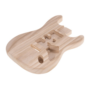 Cuerpos de guitarra de paulownia al por mayor, de repuesto, sin terminar, para kit DIY - Product Image 1