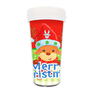 Nuovo Kit Fai-da-Te 5D Mosaico <span class=keywords><strong>con</strong></span> Design Animale, Tazza da <span class=keywords><strong>Caffè</strong></span> in Plastica Stampata <span class=keywords><strong>con</strong></span> Graziosa <span class=keywords><strong>Pittura</strong></span> Diamantata - Product Image 4
