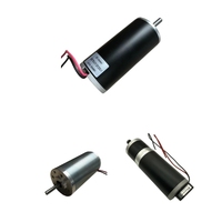 Moteur CC à Balais de Bonne Qualité, Taille 30-110mm, Personnalisable, Couple Élevé, 12V 24V 36V 48V 60V 220V, 15W 50W 100W 200W 300W 500W 1000W