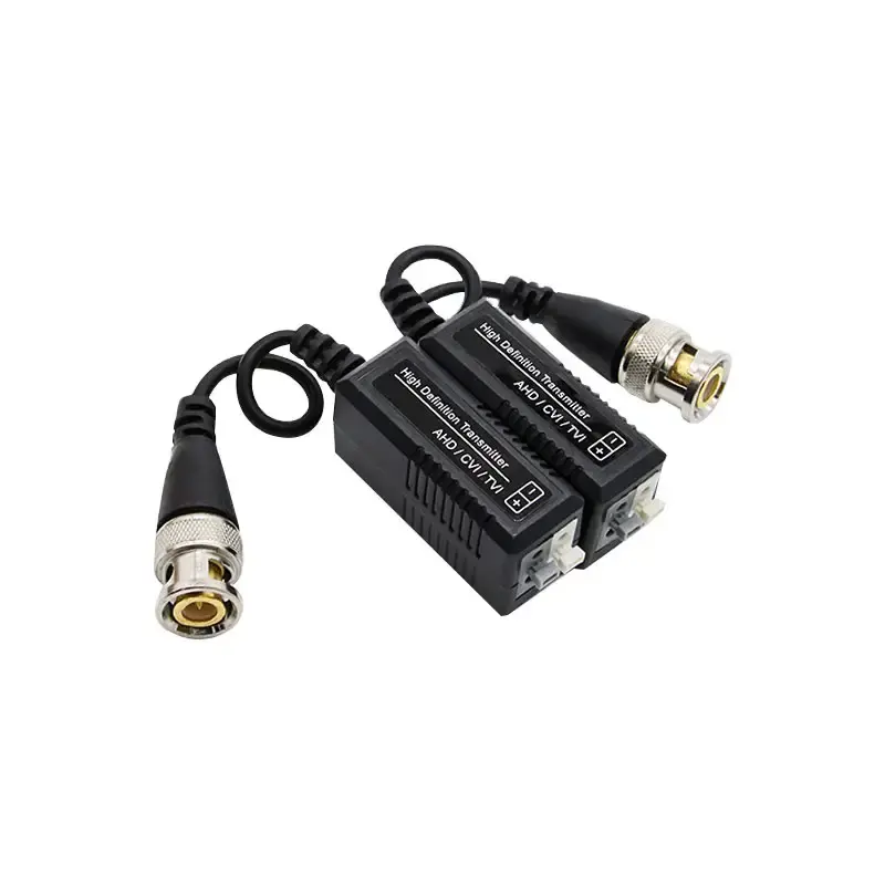 FansuTi Surveillance CCTV UTP BNC to Rj45 Converter 1080P Passive 2MP Video Balun for CCTV IP Camera