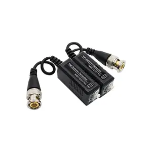 FansuTi Surveillance CCTV UTP <span class=keywords><strong>BNC</strong></span> vers <span class=keywords><strong>Rj45</strong></span> Convertisseur 1080P Passif 2MP Vidéo Balun pour Caméra IP CCTV - Product Image 1