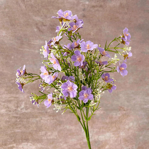 Orchidee Artificiali a 6 Rami, Pianta Finta con Fiori <span class=keywords><strong>di</strong></span> Pruno per Decorazione Giardino, Estetica Realistica - Product Image 4