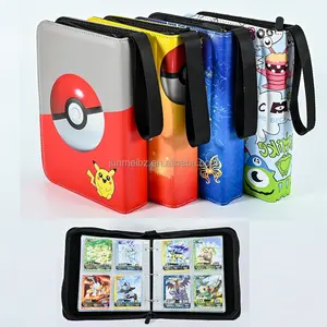 Großhandel 4 Taschen Reiß verschluss Pokemo ned Ordner Sammelkarten ordner